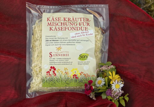 Käse-Kräuter-Mischung für Käsefondue